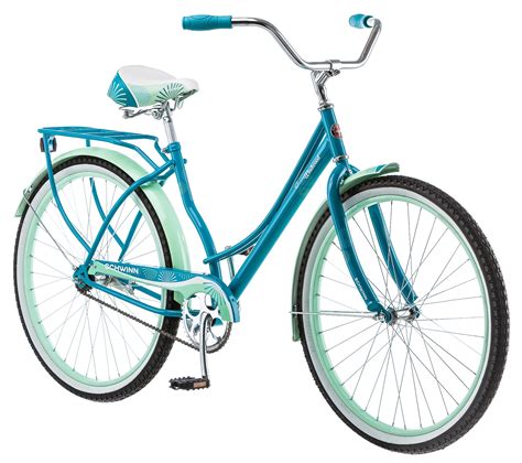 Schwinn women bikes - Wheel height: 26". Tire Type: Smooth. Bicycle frame size: 16". Rear Brake System: Hand Brake. Tire Width: 2 Inches. Bicycle Frame Type: Step-Through. Warranty: Lifetime Limited Warranty. To obtain a copy of the manufacturer's or supplier's warranty for this item prior to purchasing the item, please call Target Guest Services at 1-800-591-3869 ... 